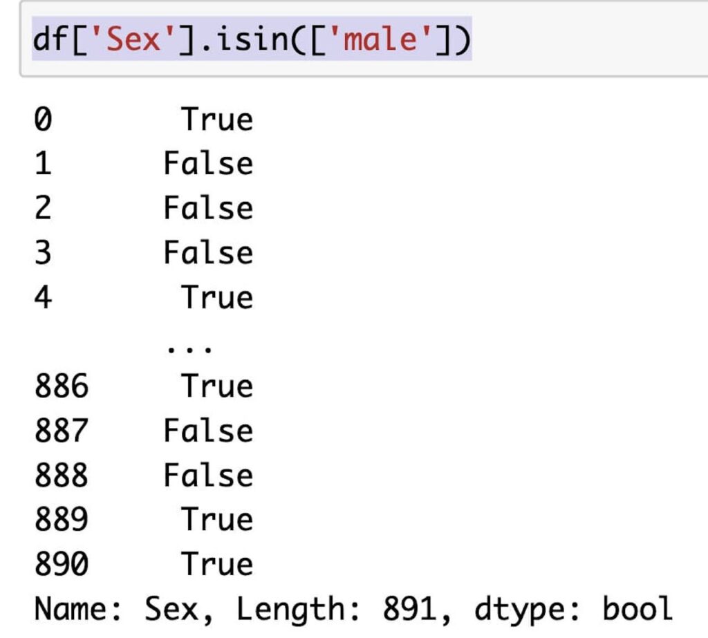 【Python図解】isin()メソッドを使って欲しいデータのみを抽出する方法を解説!